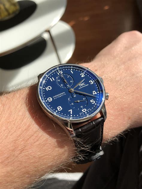 [IWC] Portuguese Chronograph 150 Years Edition : r/Watches